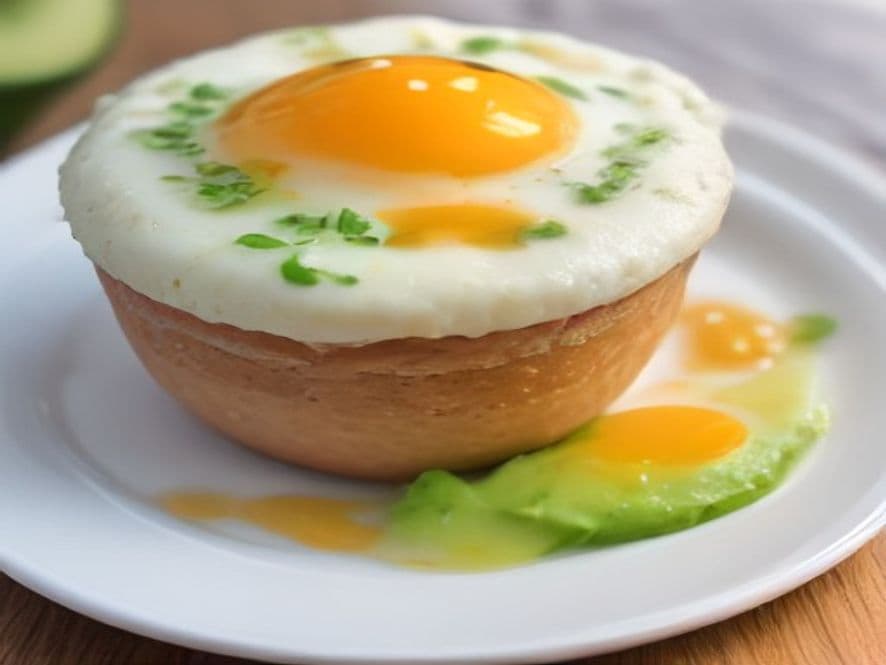 Huevos Soufflé Keto con Res Deshebrada Keto
