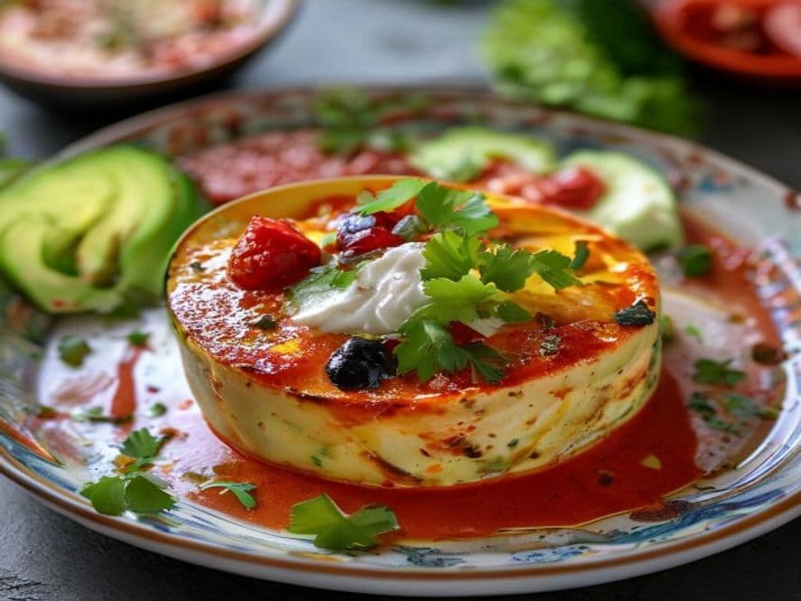 Huevos Soufflé Keto con Salsa Taquera Keto