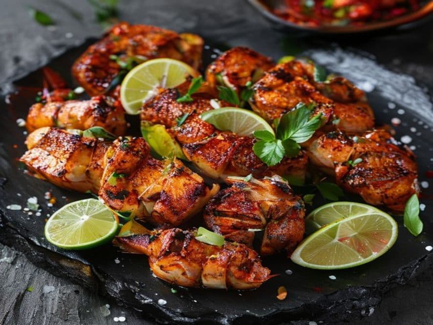 Langosta en salsa roja Keto