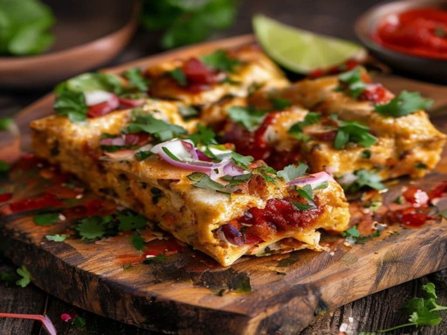 Mini Enchiladas Keto de Borrego