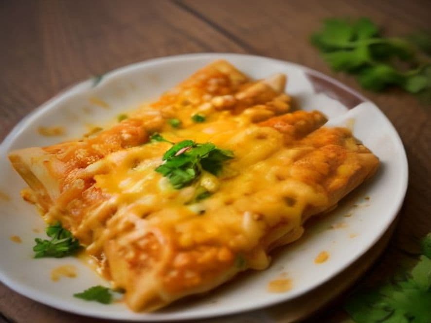 Mini Enchiladas Keto de Cangrejo