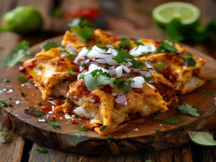 Mini Enchiladas Keto de Pollo con Salsa Verde