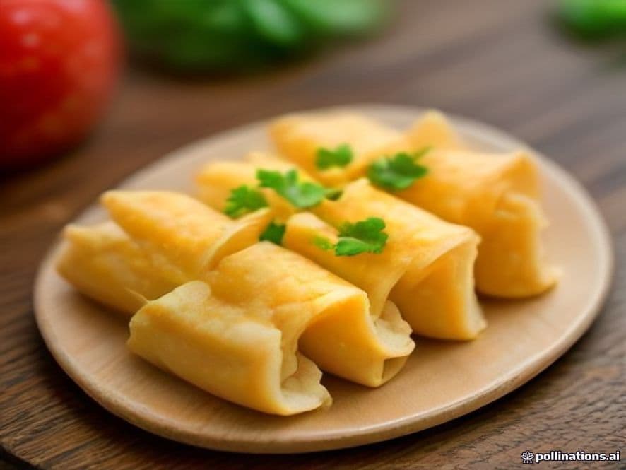 Mini Flautas Keto de Cangrejo Cremoso y Crujiente