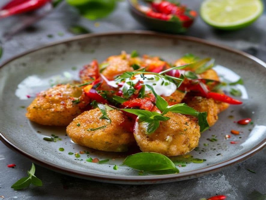 Mini Garnachas Keto de Moronga
