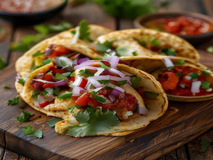 Mini Gorditas Keto de Pavo