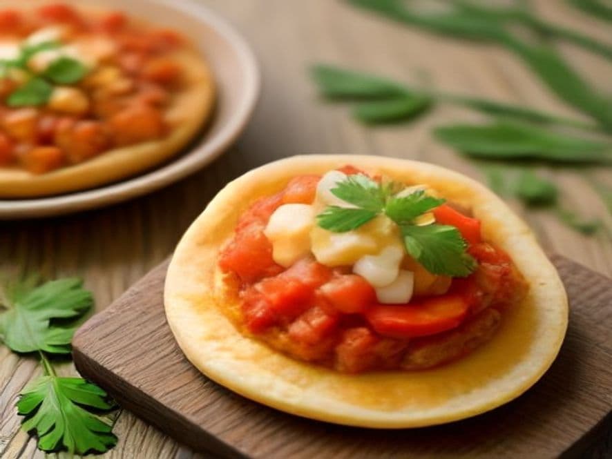 Mini Sopes Keto de Cecina