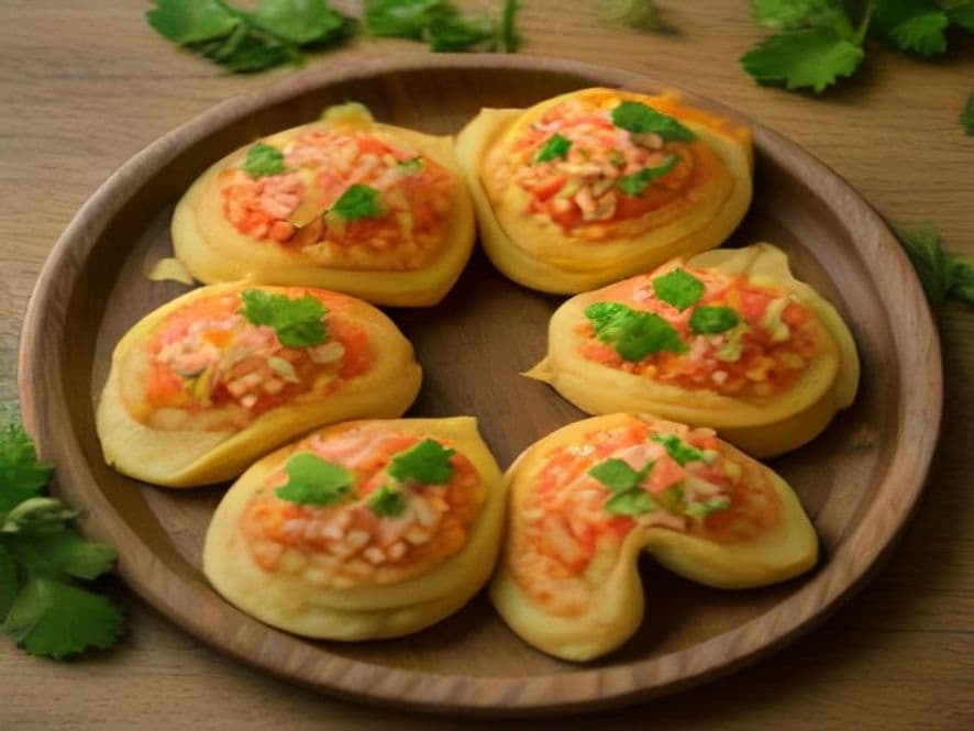 Mini Tostadas Keto de Pavo