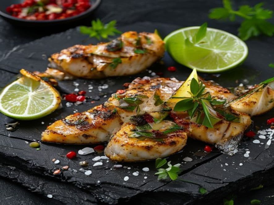 Mojarra con Nopal Keto