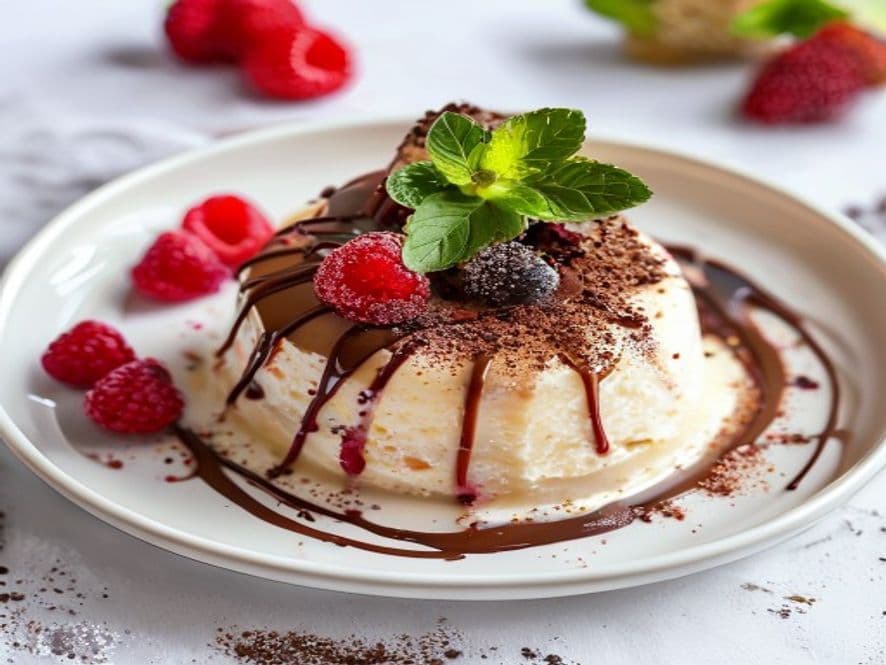 Mousse Keto de Melón