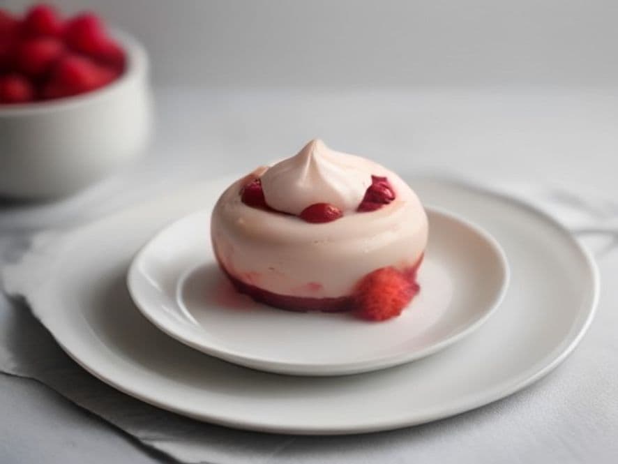 Mousse Keto de Pitahaya