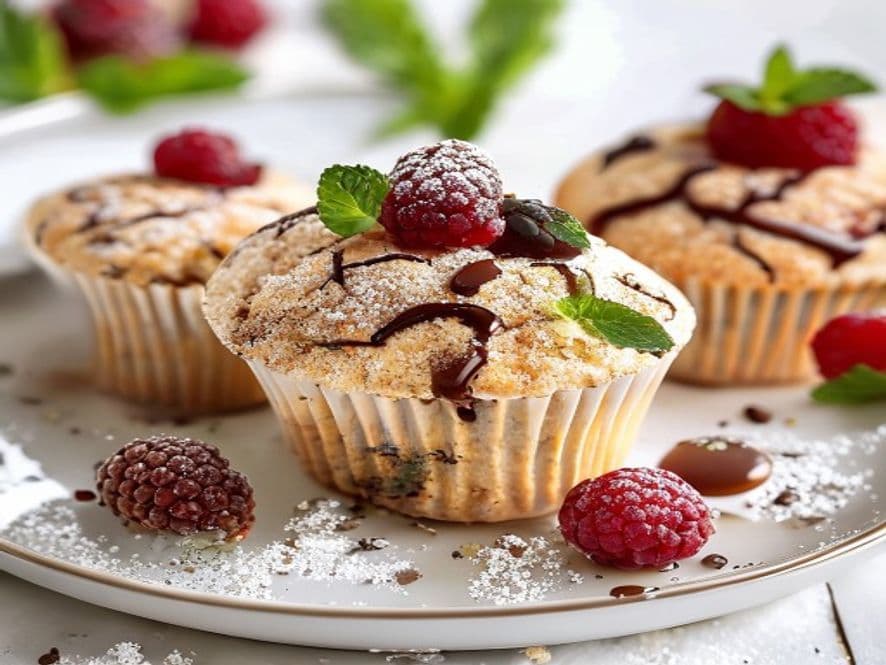 Muffins Keto de Avellana