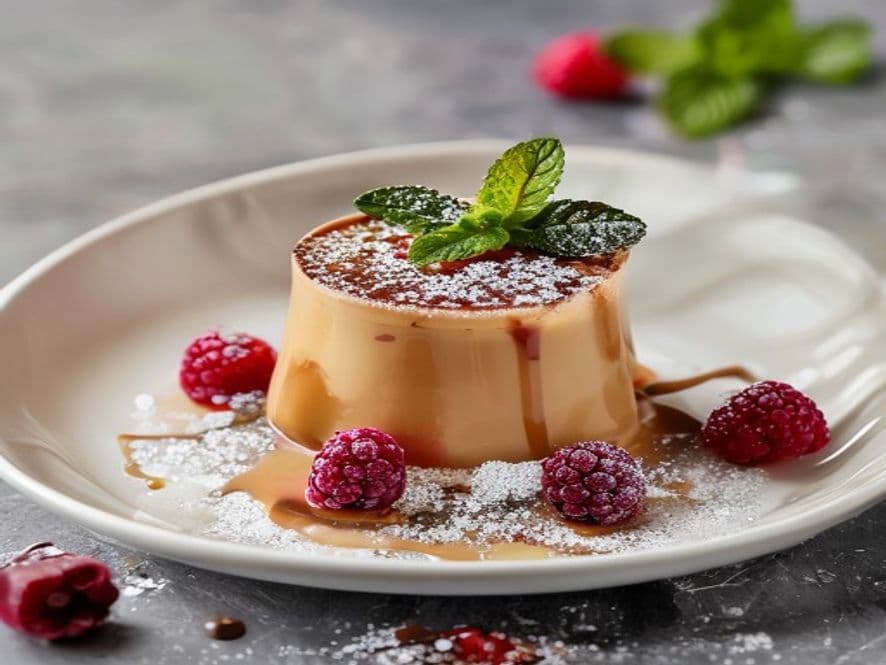 Panna Cotta Keto de Café Espresso