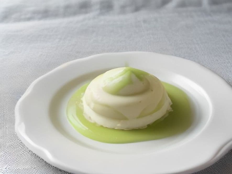 Panna Cotta Keto de Pistache Esmeralda