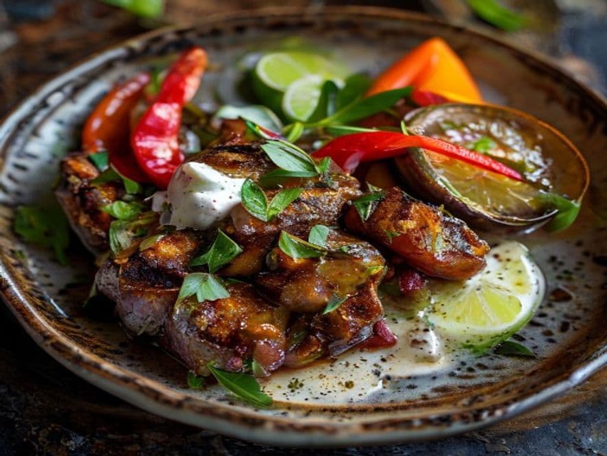 Pato en adobo keto para cena