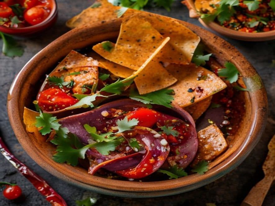 Pavo en salsa de tamarindo keto para cenar