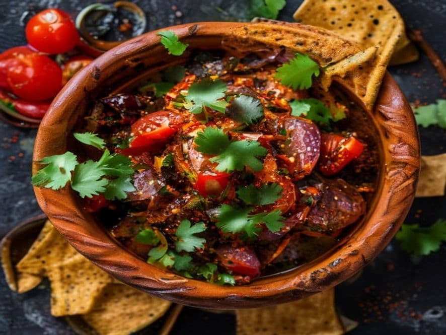 Pavo en salsa negra de ajo Keto