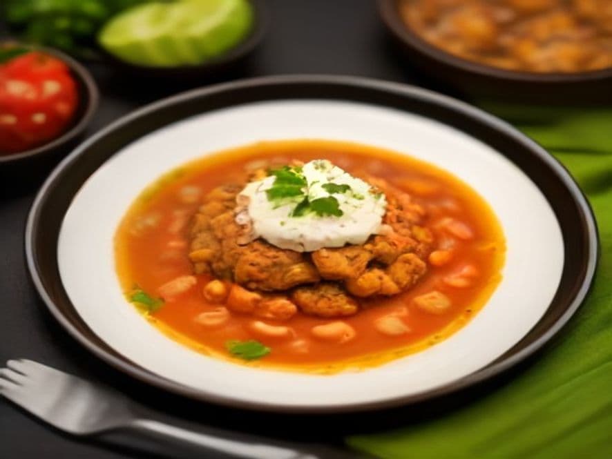Pellizcada Keto de Pollo en Salsa Roja