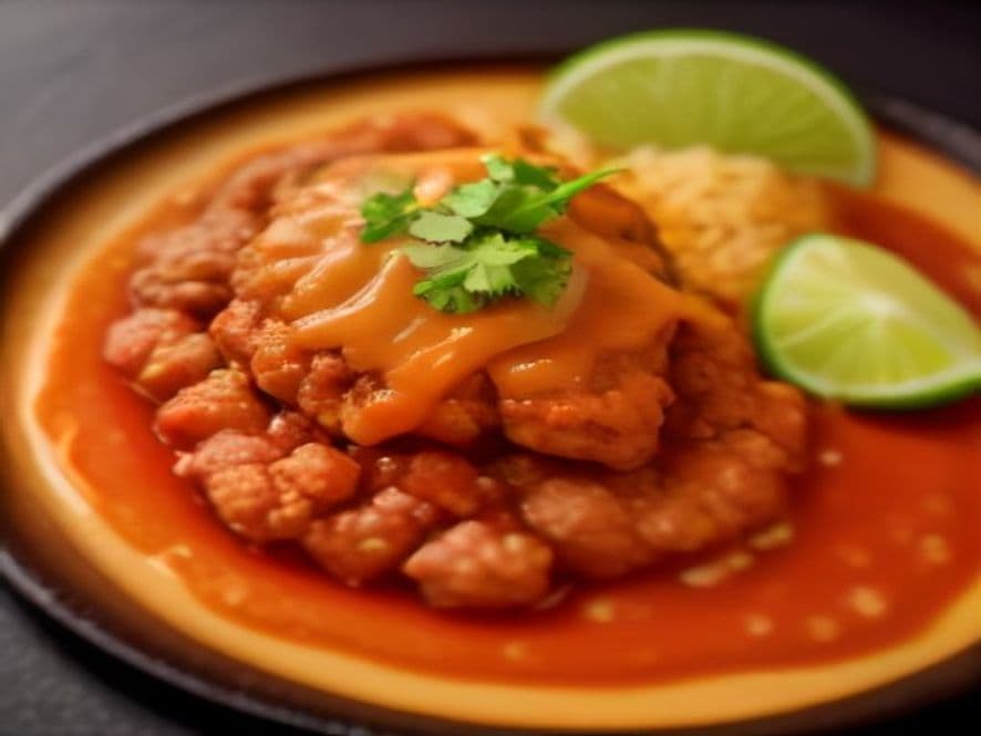 Pollo en Salsa Estilo Cascabel Keto