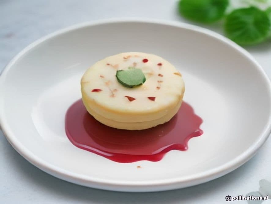 Polvorón Keto de Chabacano