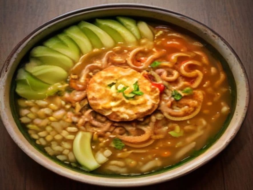 Pozole de Pollo con Verdolagas Keto