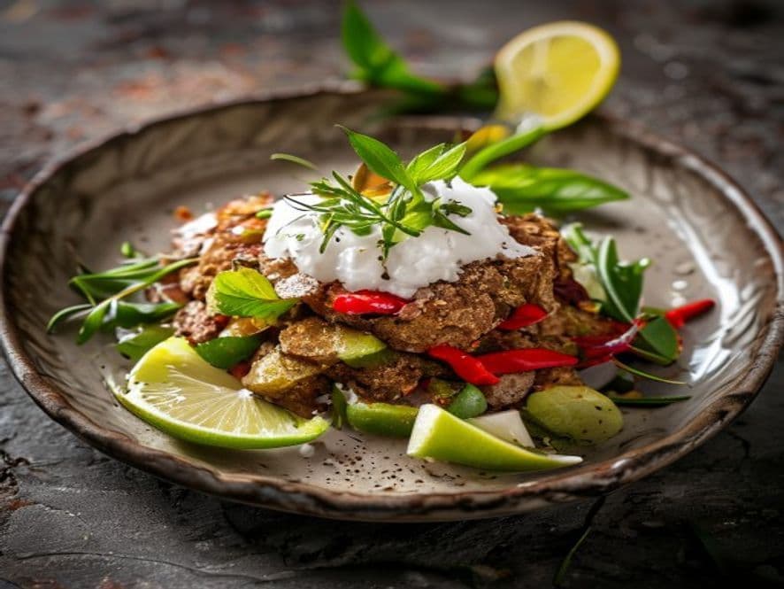 Pudín keto de chía con coco