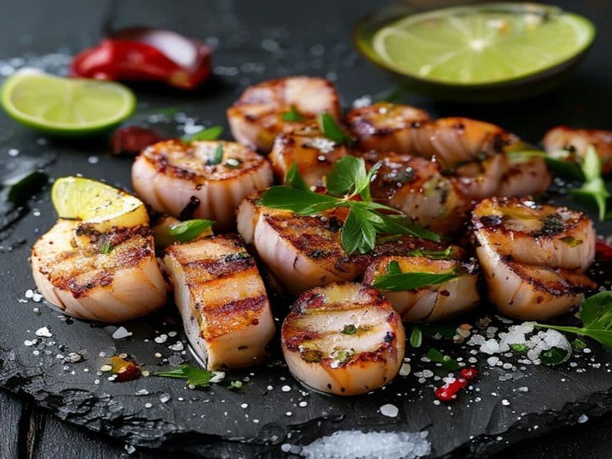 Pulpo con Nopales Keto para Cenar
