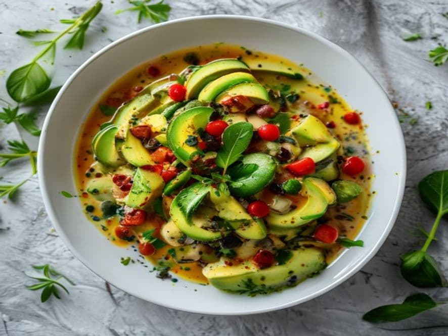Rajas con Crema Keto Auténticas