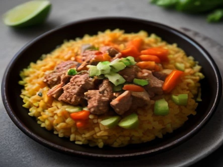 Res en Barbacoa Keto con Tortillas de Queso