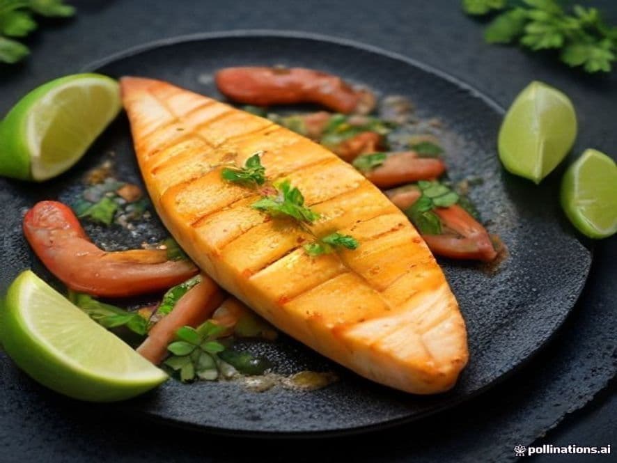 Robalo en salsa de pasilla keto