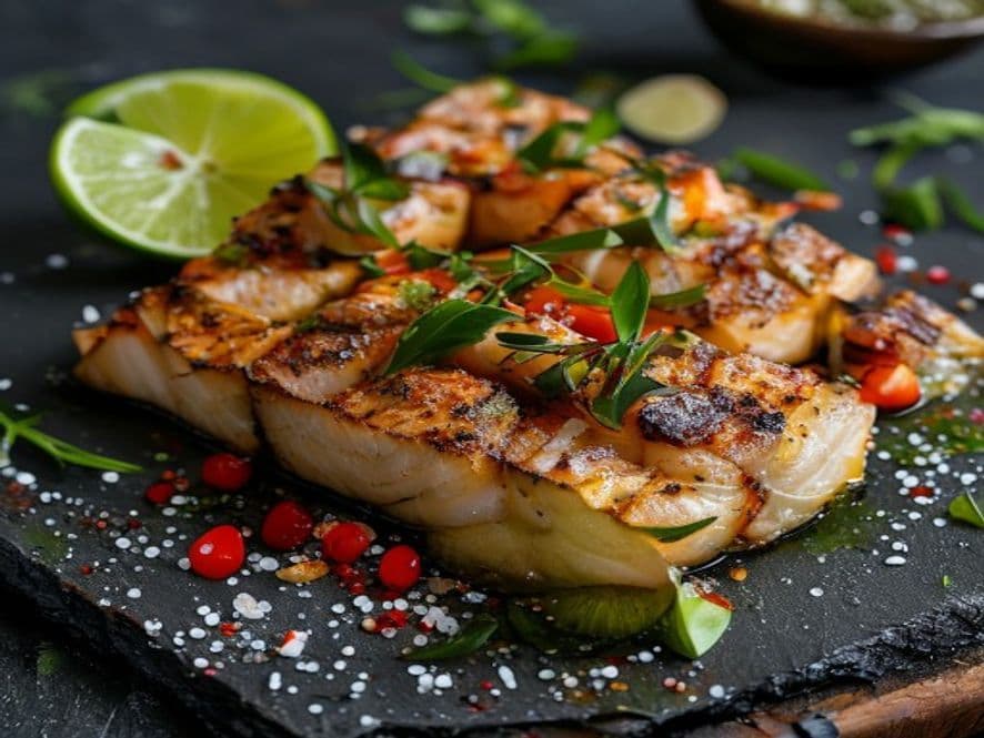 Salmón Relleno Keto