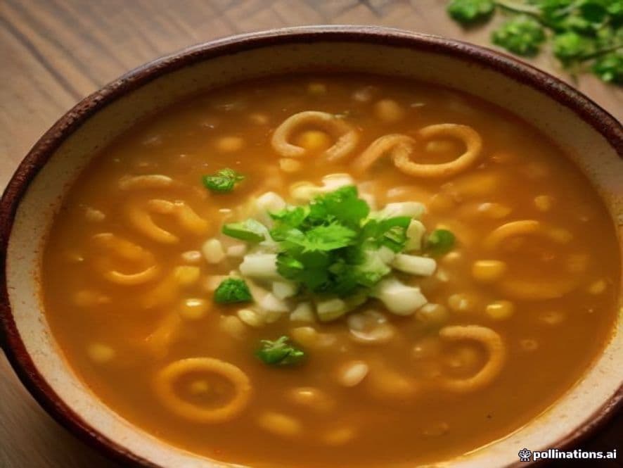 Sopa Cremosa de Coliflor Estilo Elote Keto