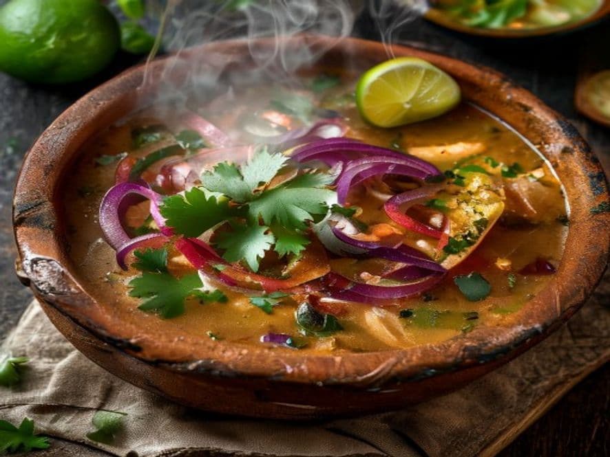 Sopa de langosta keto