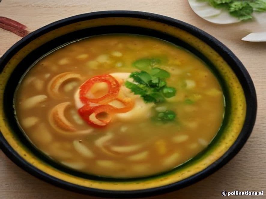 Sopa de Verdolaga con Queso Panela Keto