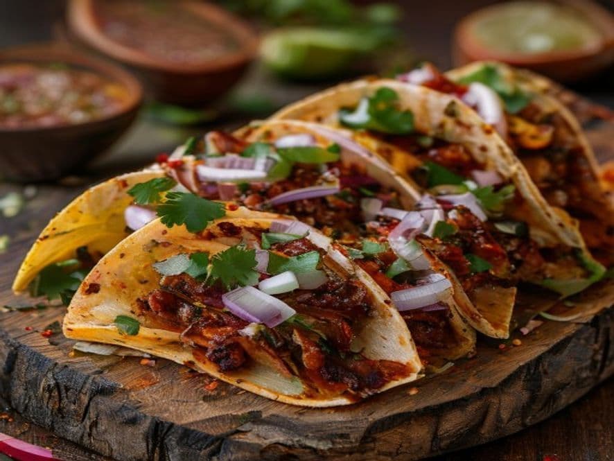 Tacos de barbacoa keto estilo CDMX