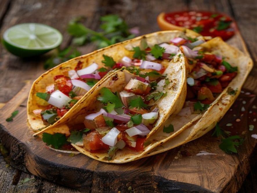 Tacos de Cachete de Res Keto Doble