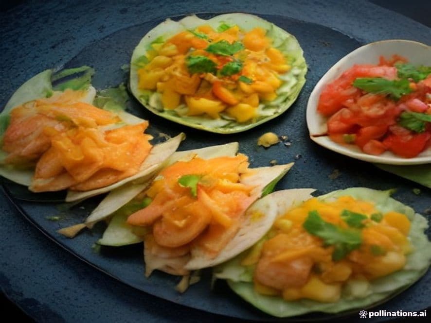 Tacos de Camarón al Ajillo Keto en Tortilla de Nopal