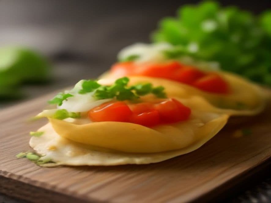 Tacos de Moronga Keto con Tortilla de Ajonjolí Keto