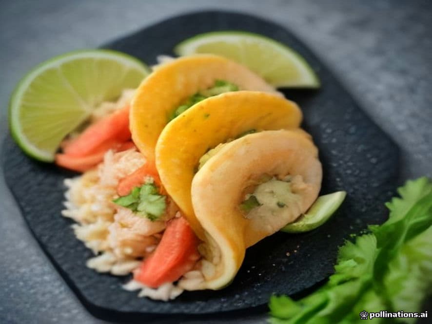 Tacos de pescado empanizado Keto estilo CDMX