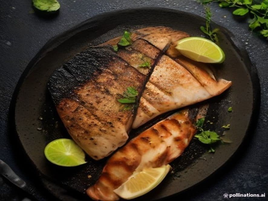 Tilapia a la Plancha Keto con Mantequilla de Ajo y Limón