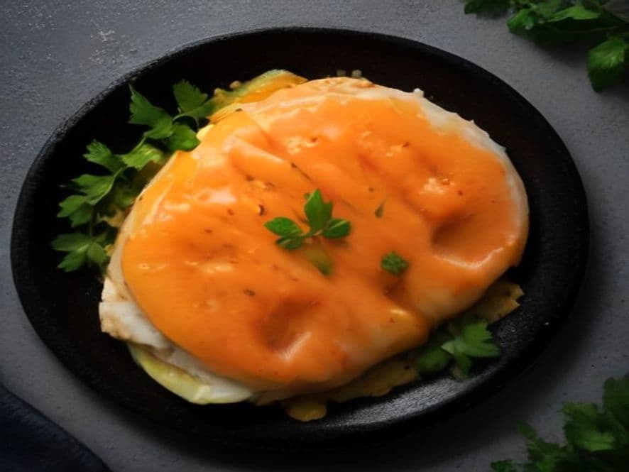 Tilapia con flor de calabaza keto para cenar