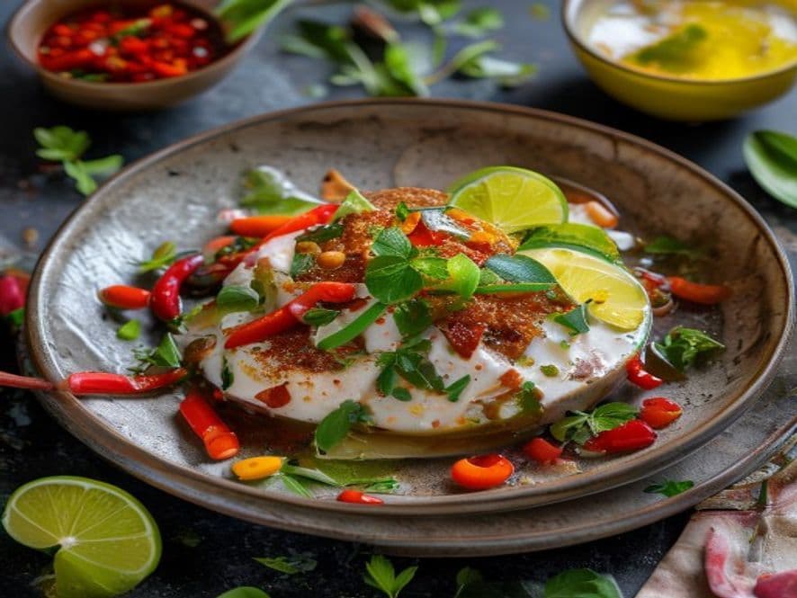 Tom Kha Keto Mexicano con Pollo y Chayote