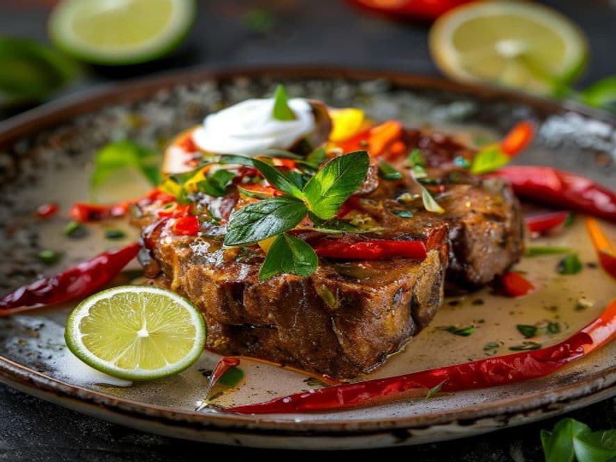 Venado estilo Tabasco keto
