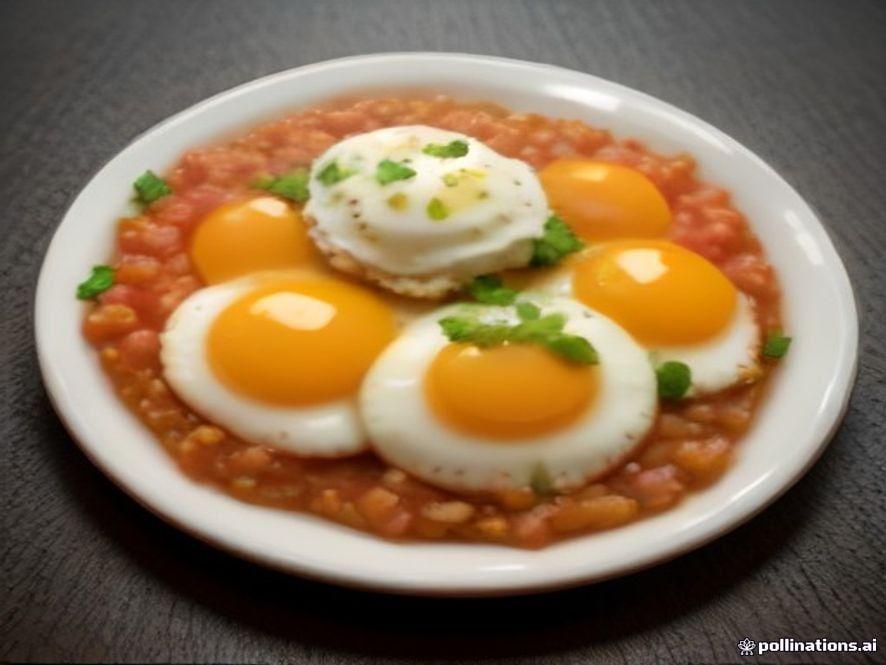 Huevos en Salsa con Salsa Borracha Keto Keto