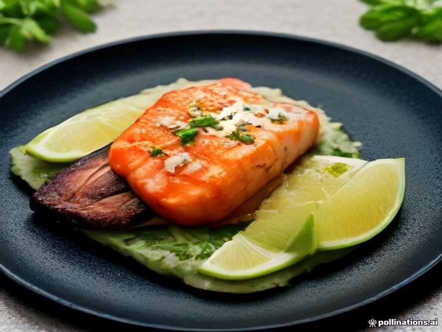 Robalo con Salsa de Pasilla Keto para Cenar